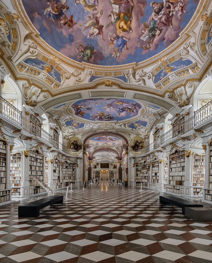 Austria – The World’s Largest Monastic Library with Baroque Splendor & Sacred Wisdom