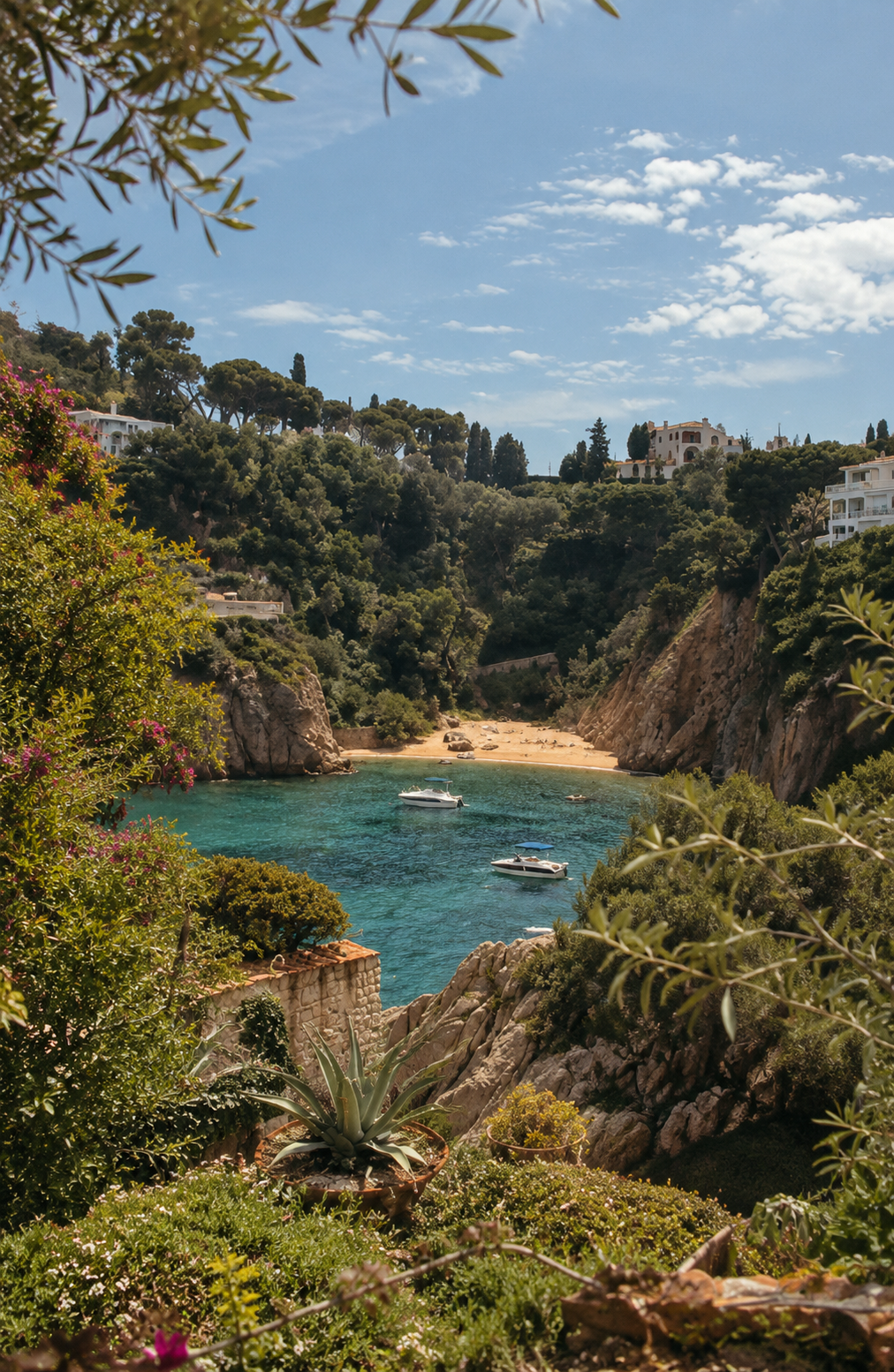 Barcelona: Private Blanes & Marimurtra Garden Tour with Hotel Pick-up