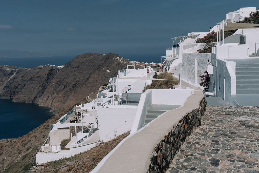Santorini - Walk Through Caldera