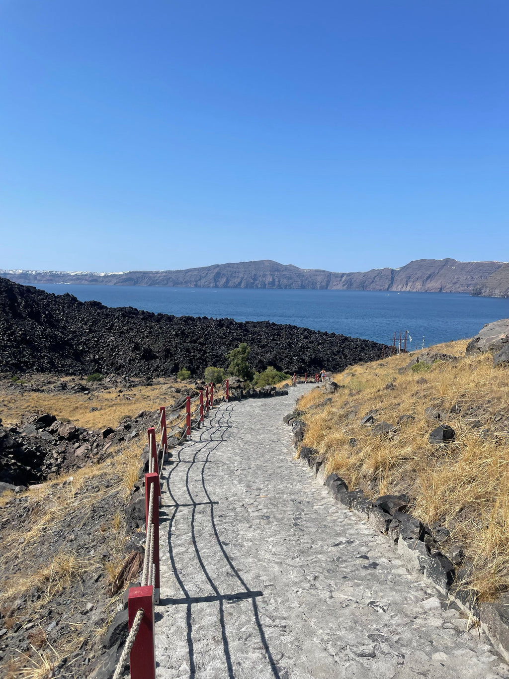 Santorini - Walk Through Caldera