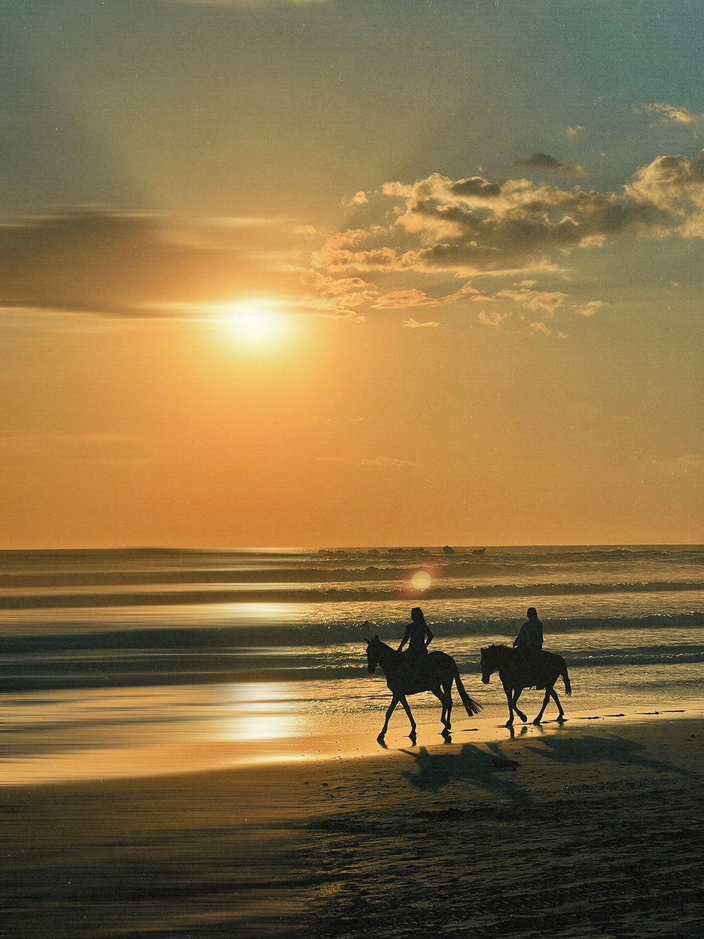 Rhodes: Sunset Horseback Riding Adventure Along the Coast