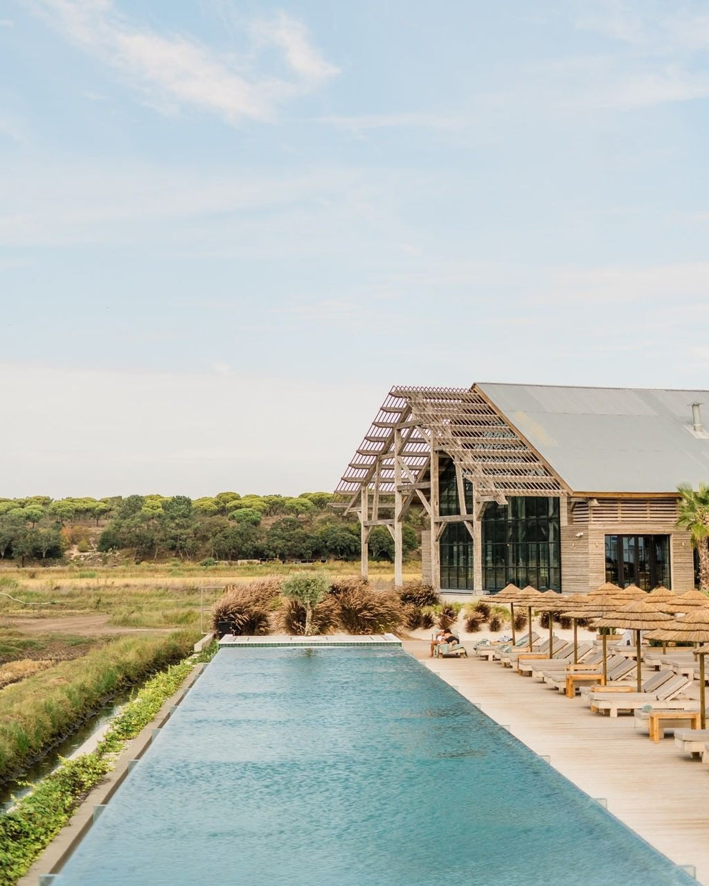 Alentejo – A Rice-Field Wellness Resort with Minimalist Coastal Soul