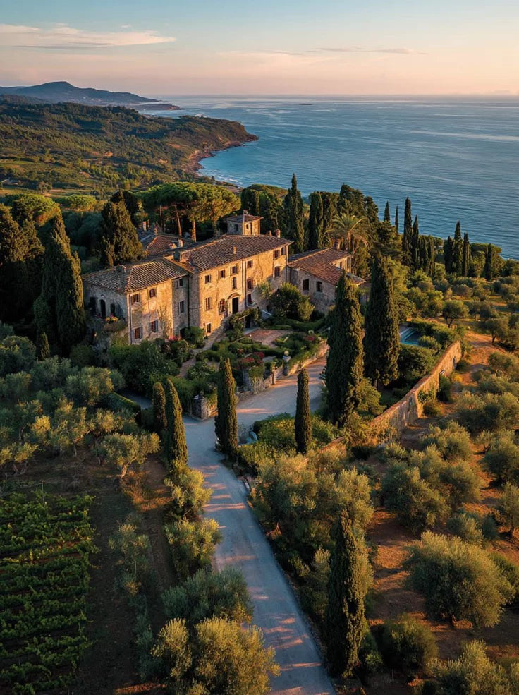 Provence – An Elegant Countryside Sanctuary with Shaded Stone Courtyards