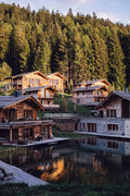 South Tyrol – An Alpine Lake Sanctuary with Private Treehouses & Raw Mountain Luxury